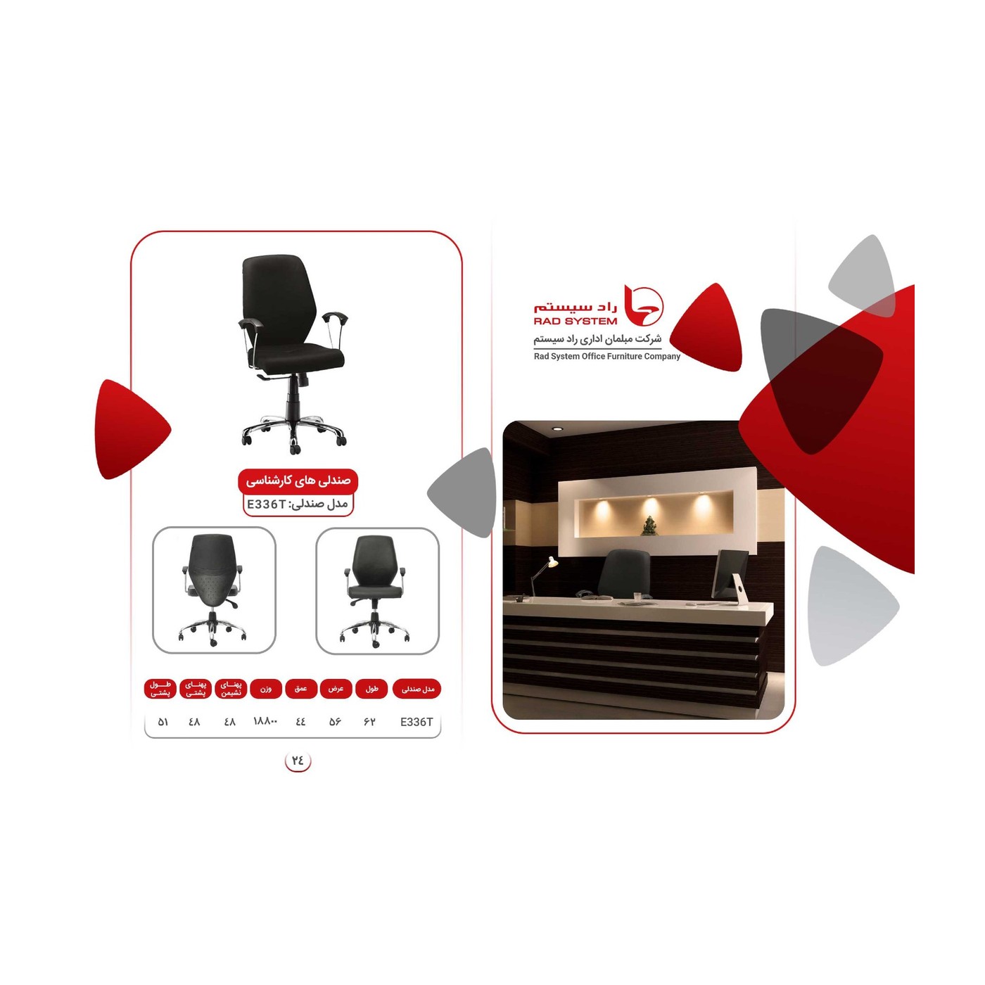 راد سیستم محصول کاتالوگ 025
