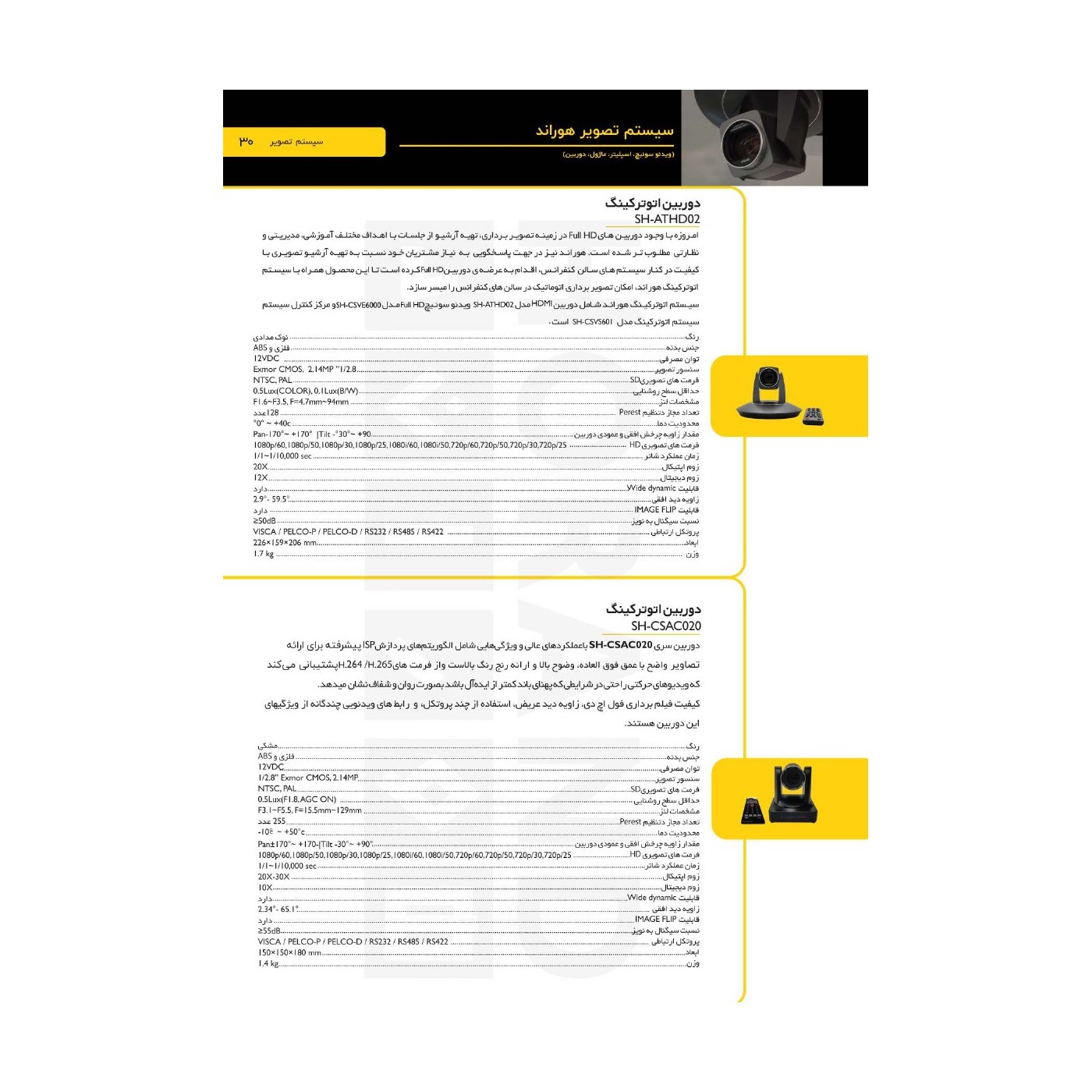 هوراند محصول کاتالوگ 031