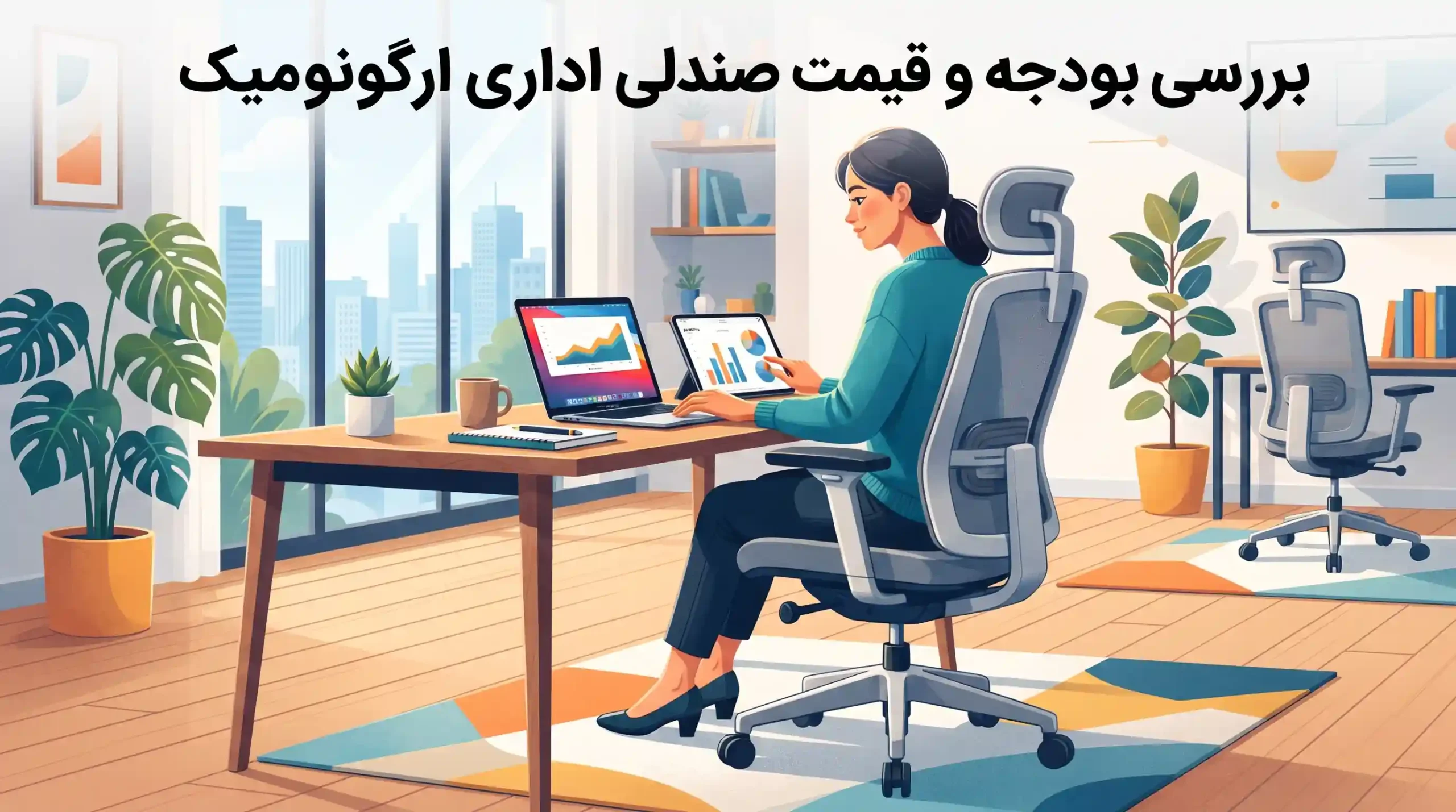 💰 بررسی بودجه و قیمت صندلی اداری ارگونومیک