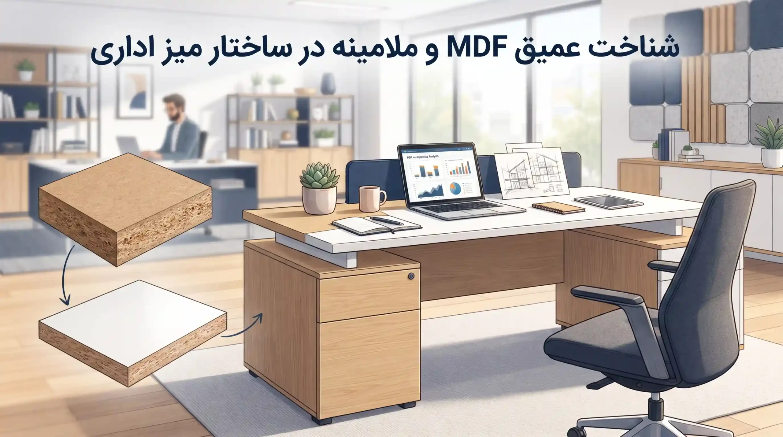 📉 تاثیر تجهیزات غیر استاندارد بر سلامت جسمانی کارمندان