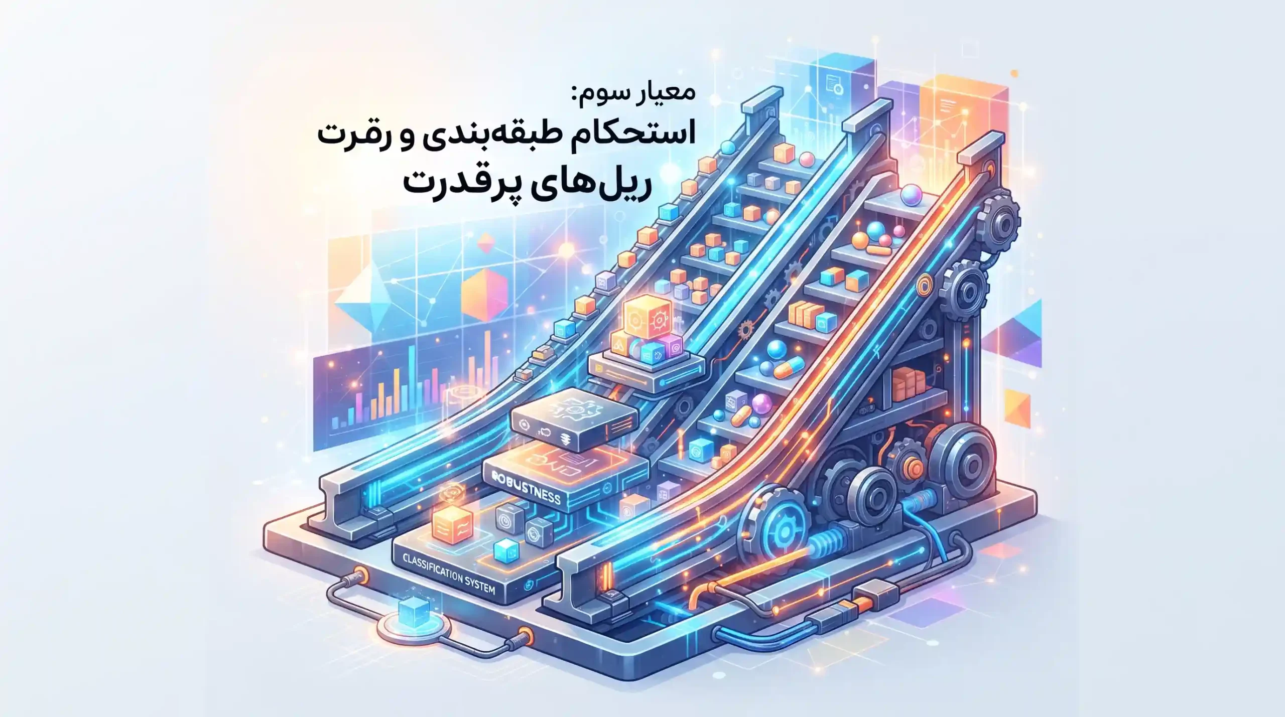 📂 معیار سوم: استحکام طبقه‌بندی و ریل‌های پرقدرت