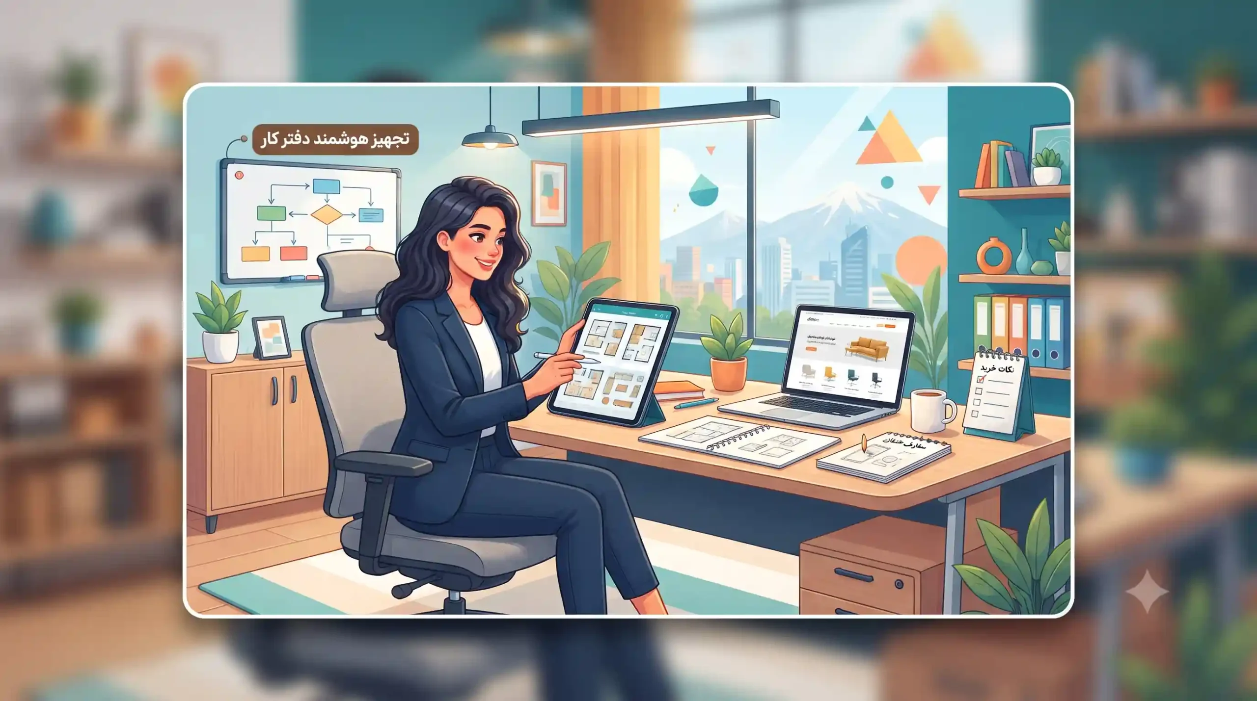 🎯 نکات خریدی هوشمندانه و جمع‌بندی تجهیز دفتر کار با مبلمان البرز
