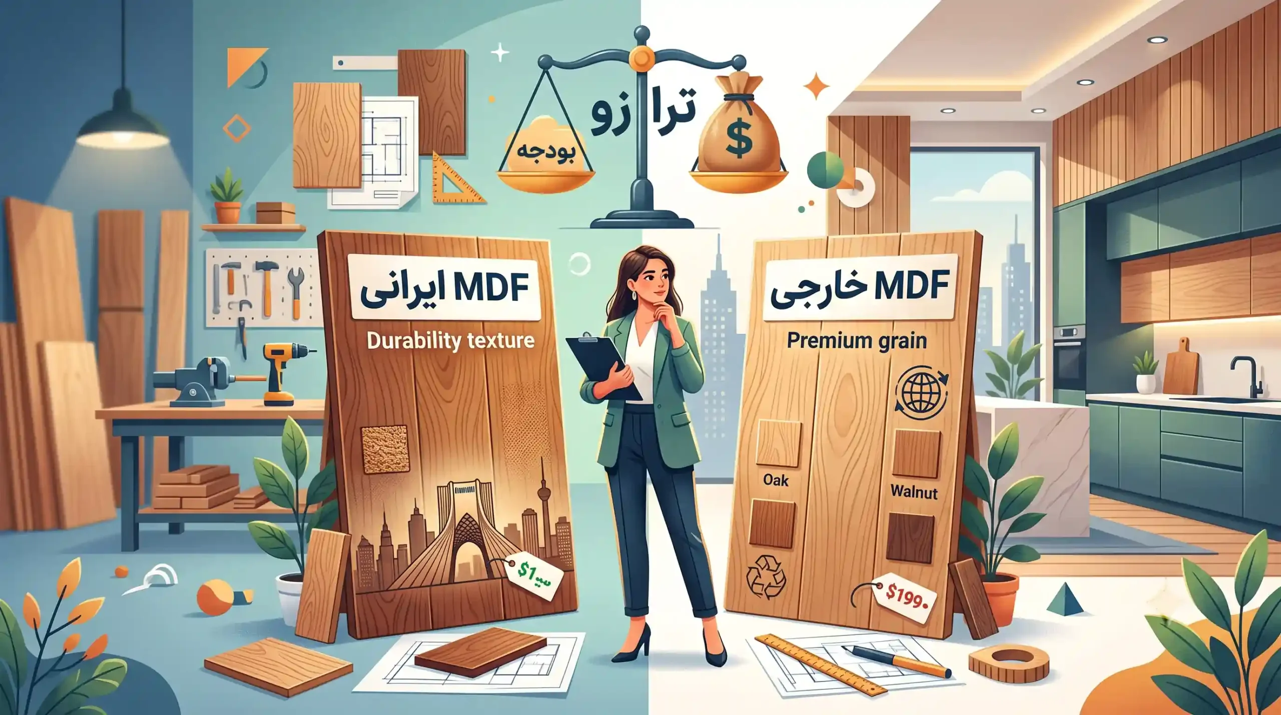 🔄 انتخاب میان ام دی اف ایرانی و خارجی و مدیریت بودجه