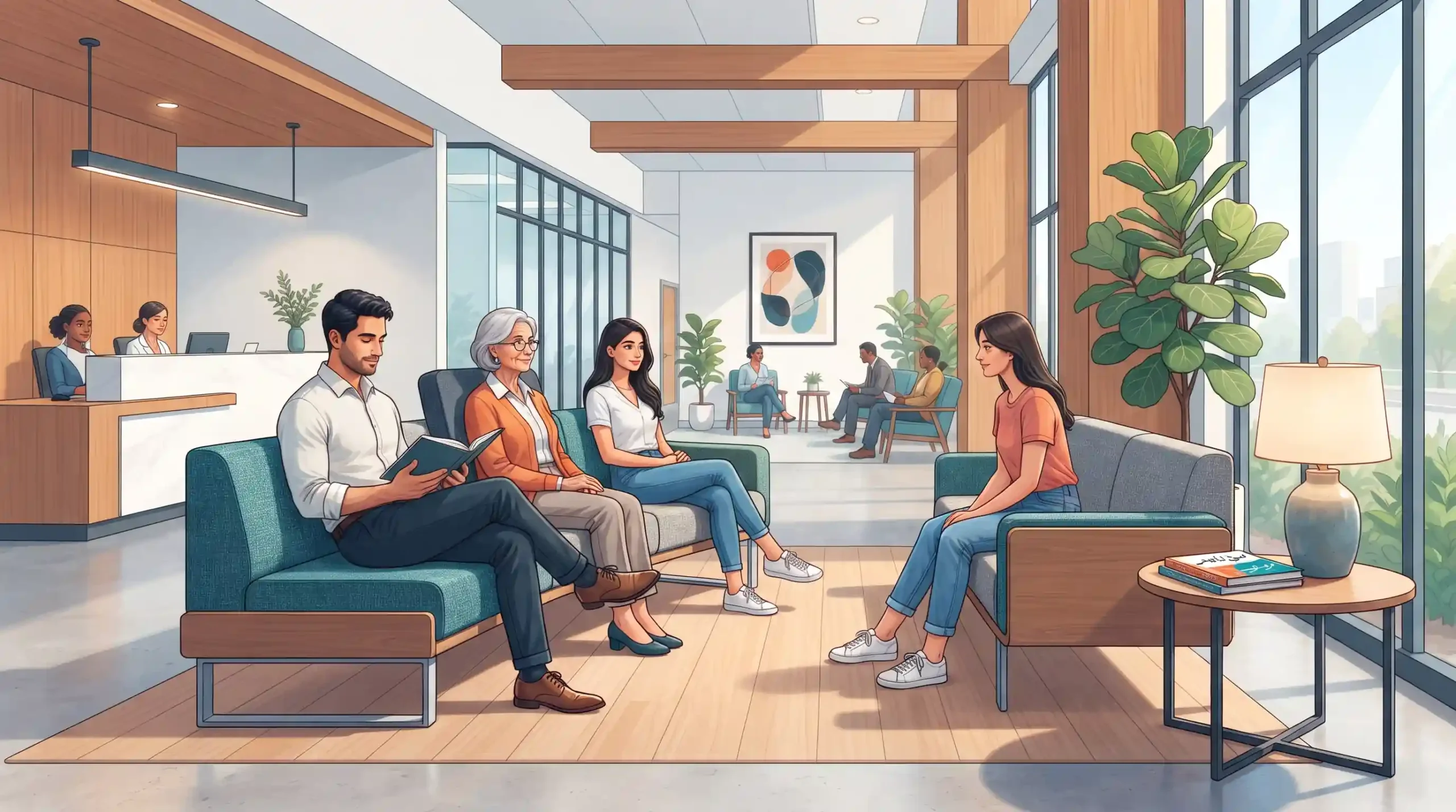 🛋️ اصول ارگونومی و استانداردهای ساختاری مبل اتاق انتظار