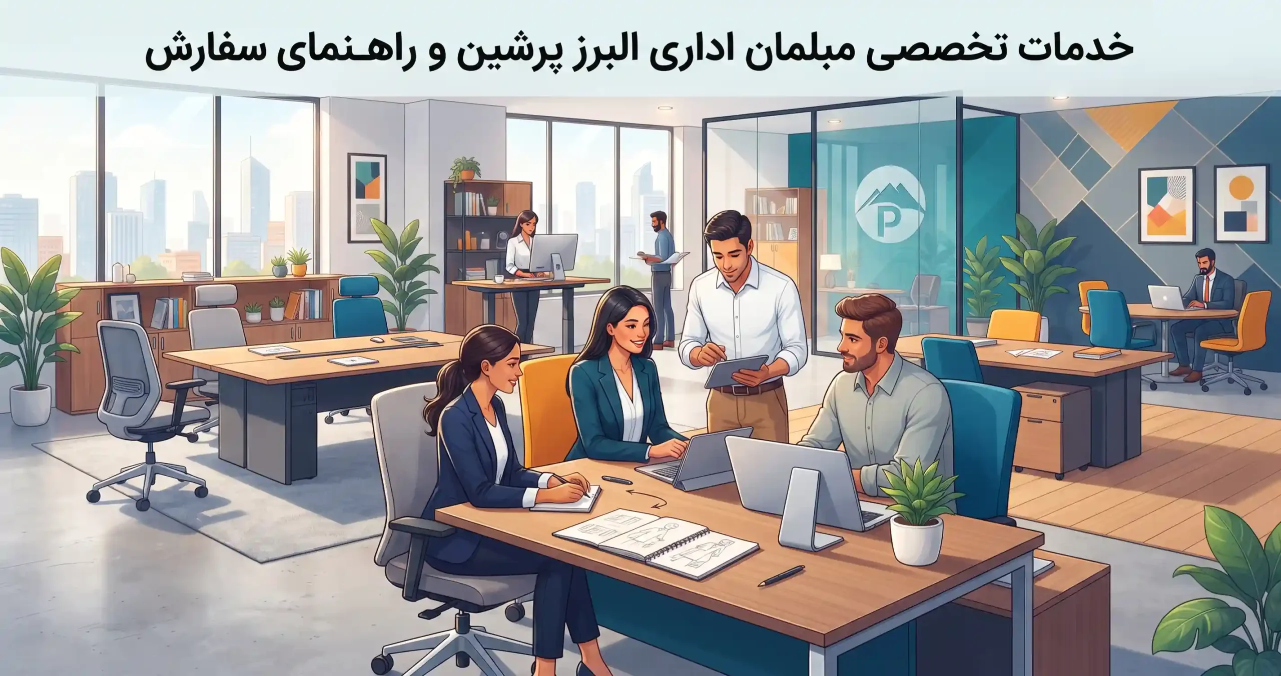 🏆 خدمات تخصصی مبلمان اداری البرز پرشین و راهنمای سفارش