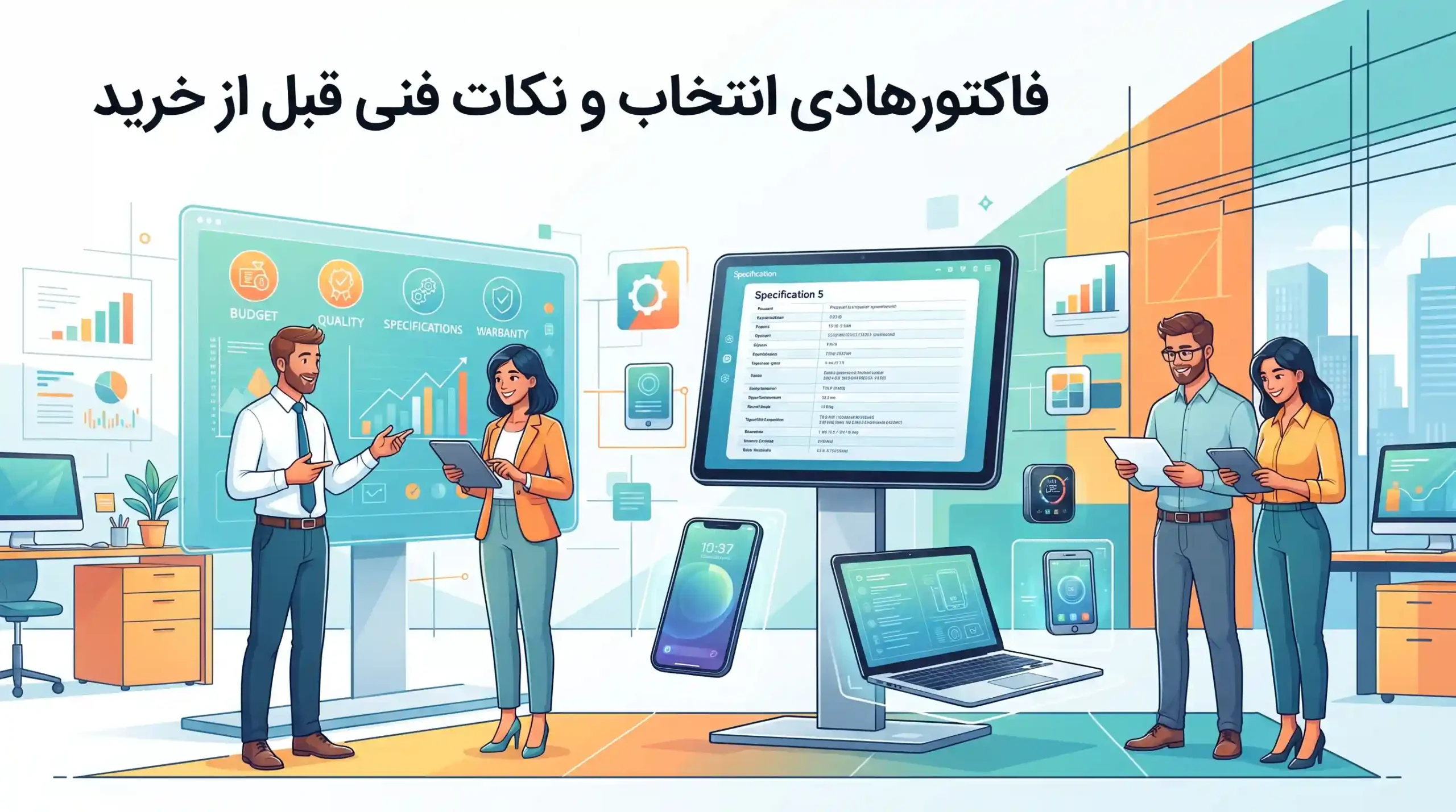 🔍 فاکتورهای کلیدی انتخاب و نکات فنی قبل از خرید