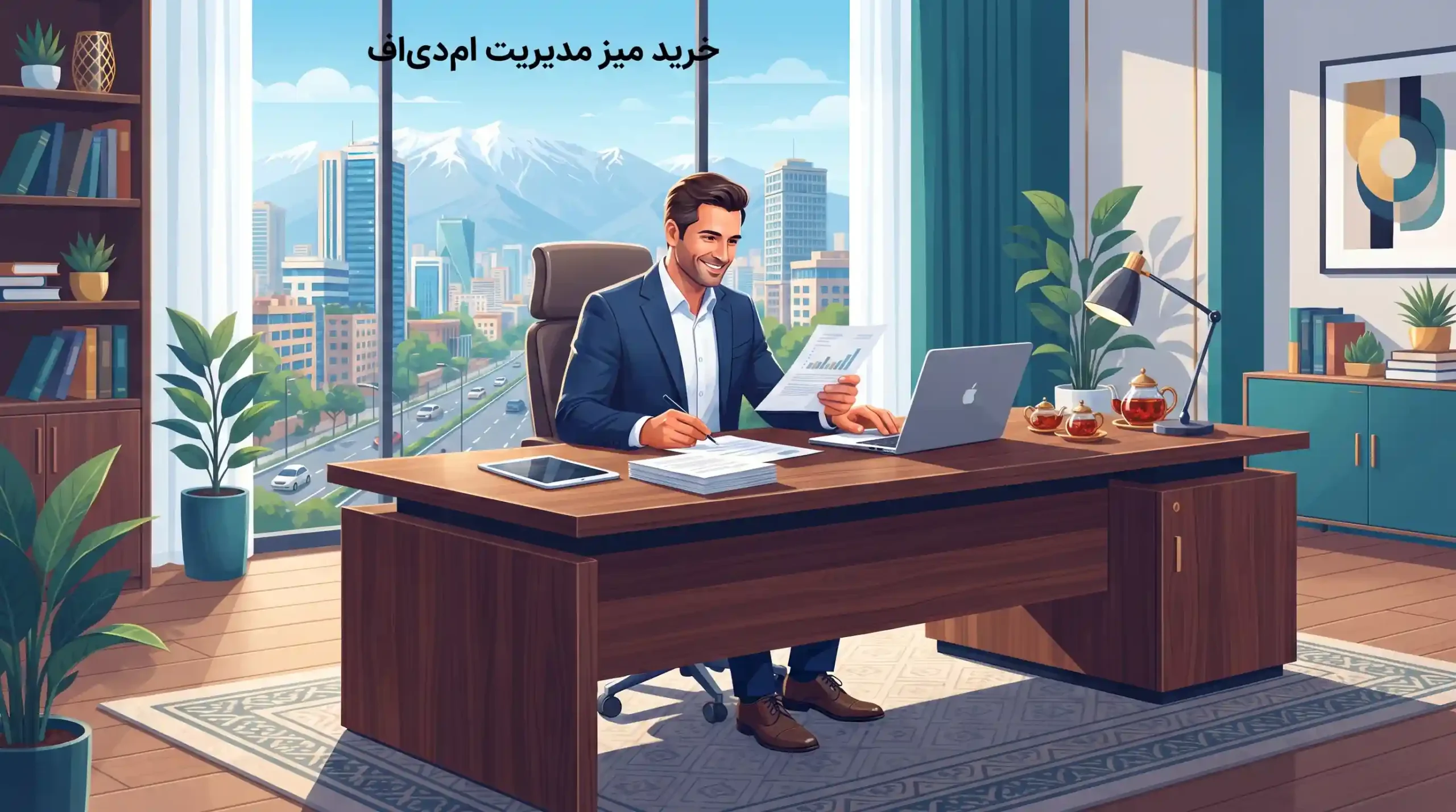 🚀 چشم‌انداز بازار و جمع‌بندی نهایی خرید میز مدیریت ام‌دی‌اف