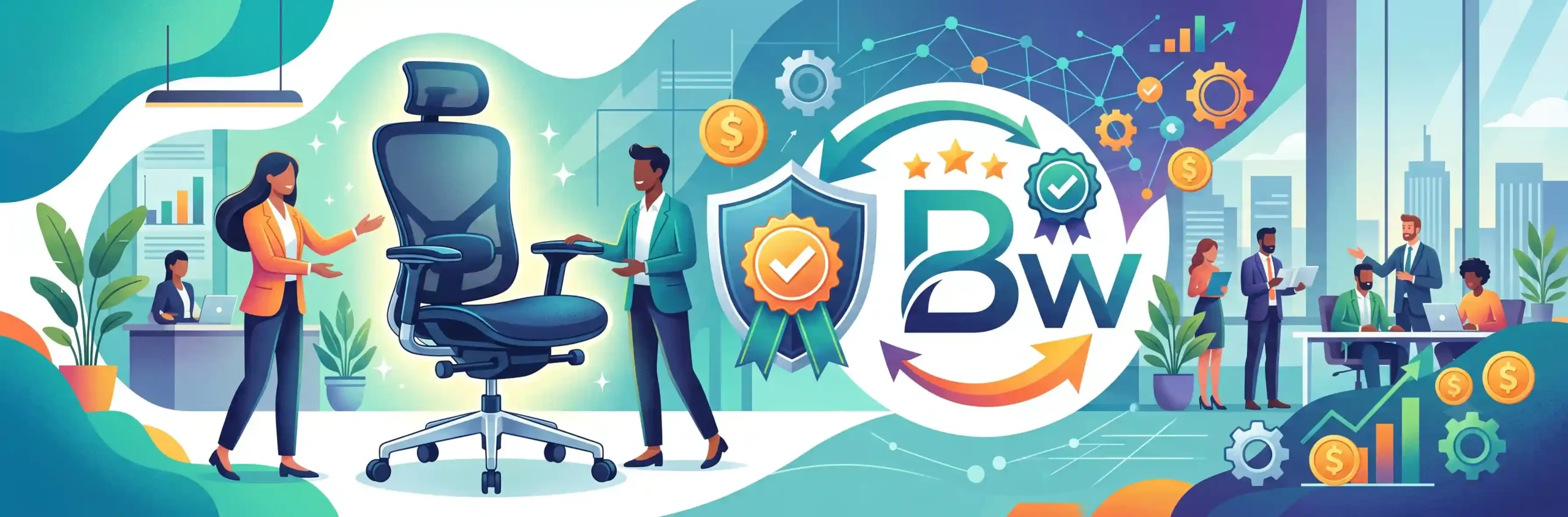 🏢 نقش برند و گارانتی معتبر در ارزش خرید صندلی اداری
