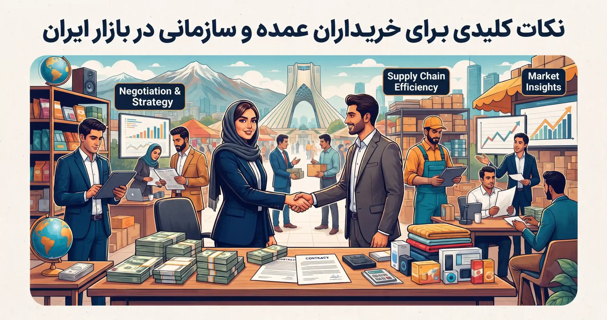 🎯 نکات کلیدی برای خریداران عمده و سازمانی در بازار ایران