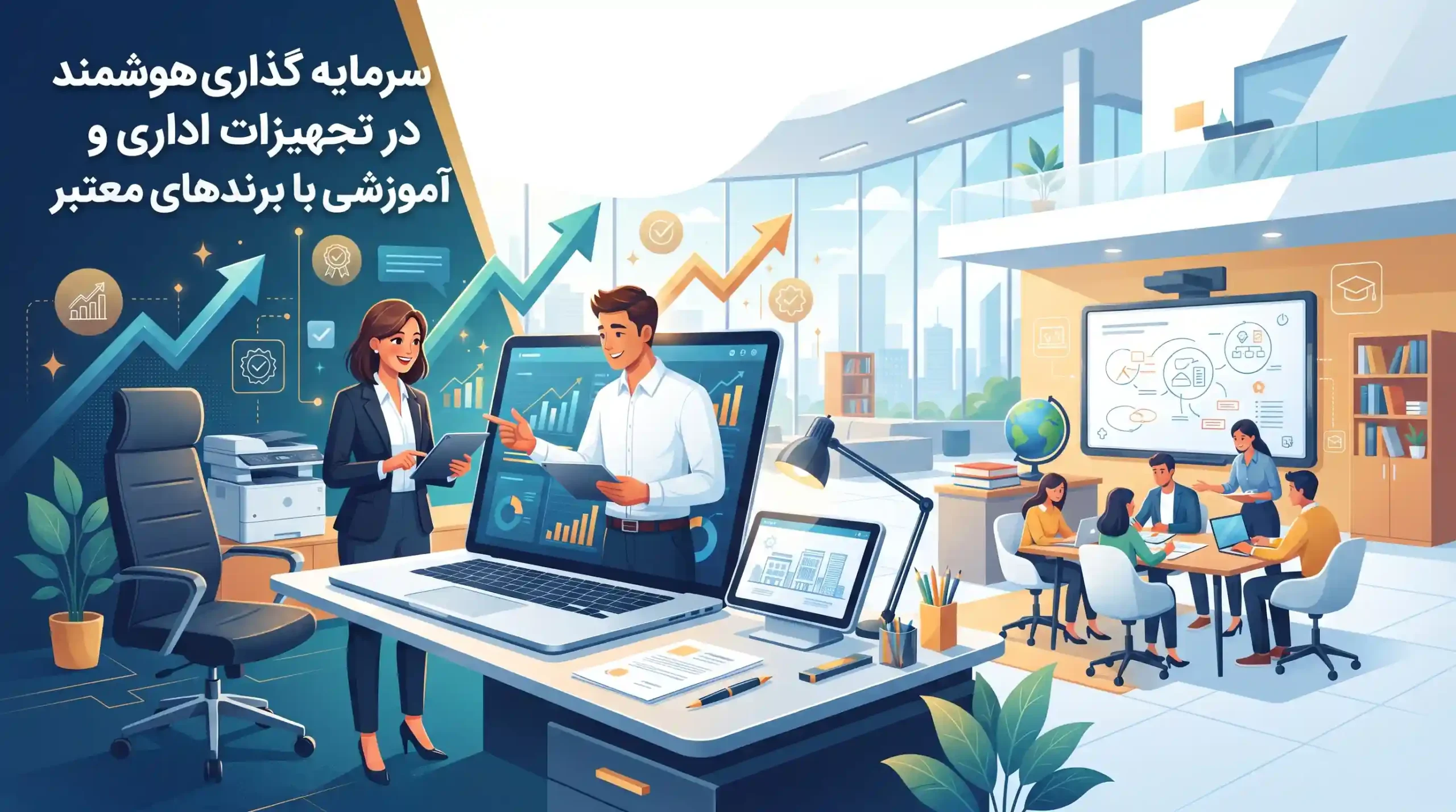 🌟 سرمایه‌گذاری هوشمند در تجهیزات اداری و آموزشی با برندهای معتبر