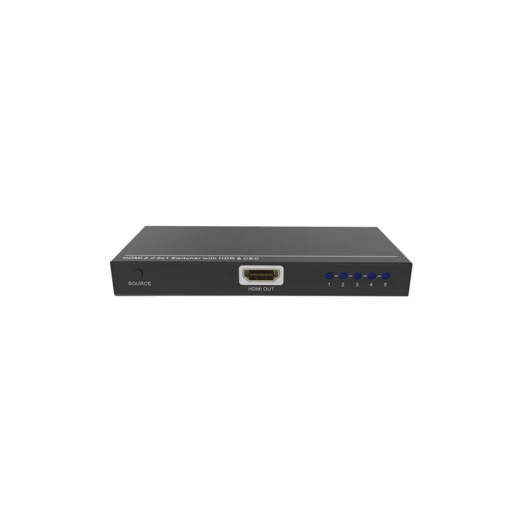 ویدئو سوئیچ 5 کاناله HDMI مدل SH-WUH5