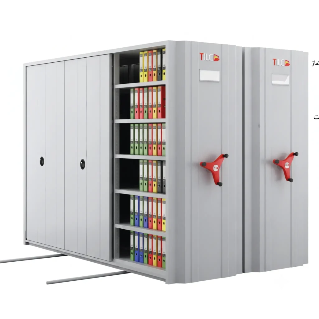 کمد بایگانی ریلی مکانیکی کلاسیک تیلکو مدل TF-A11