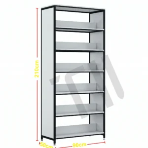قفسه دو طرفه فلزی و MDF تیلکو مدل TR-A15