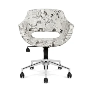 صندلی اداری انرژی مدل D301N با پسزمینه سفید