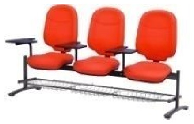 صندلی انتظار آموزشی رایانه صنعت مدل W913P3NTA