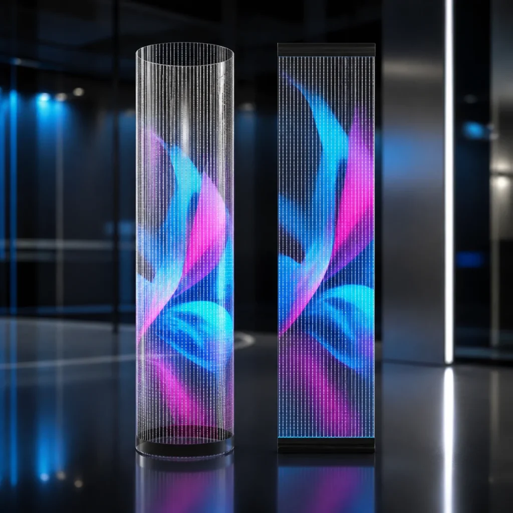 فیلم LED شفاف منعطف STX Series